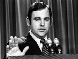 Nixon press secretary Ron Ziegler