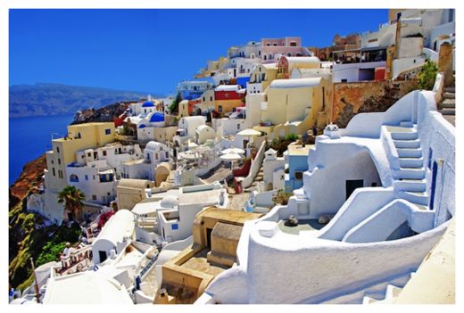 Santorini island