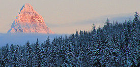 Mount St. Nicholas in Glacier National Park