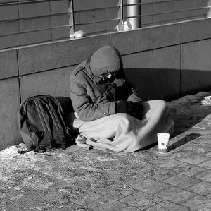 homeless person