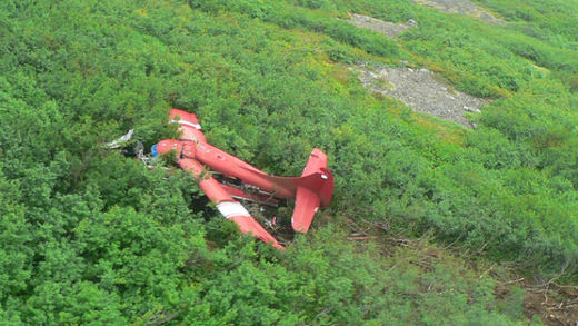 Click to enlarge Ted Stevens crashed plane