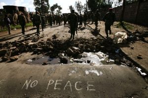 no peace