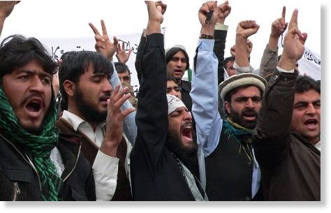 Afghan,protests,16 civilians