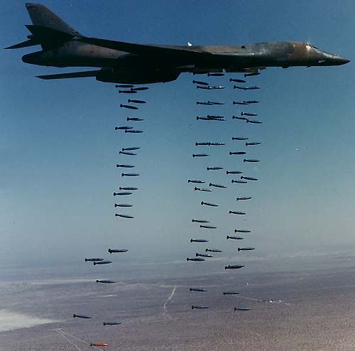 cluster bombs