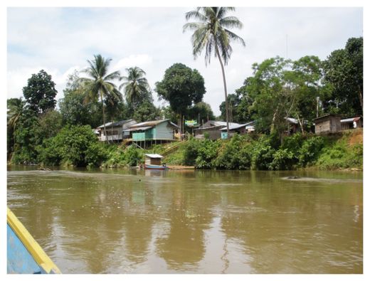 Click to enlarge Indonesian village