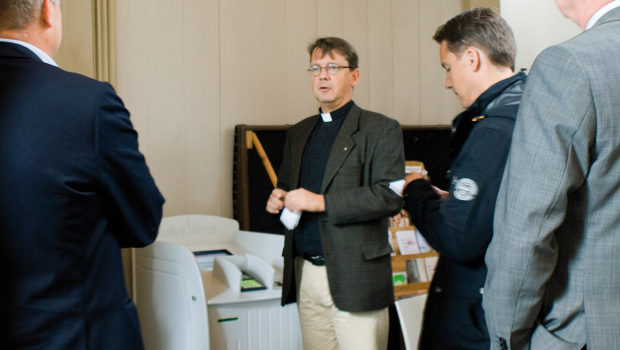 cashless church collection