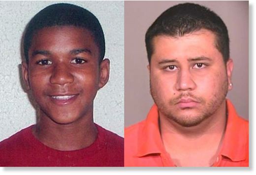 Trayvon martin and George Zimmerman