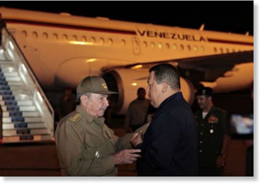 Hugo Chavez, Raul Castro