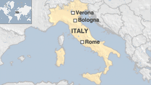 Italy map