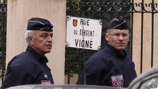 French police/Toulouse