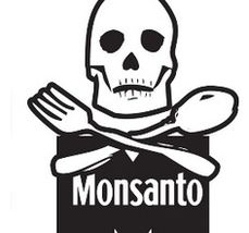 Monsanto skull and bones