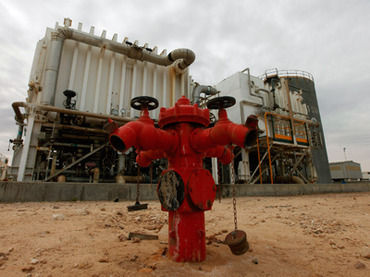 Click to enlarge Zawiya oil refinery