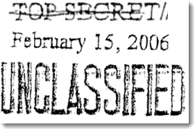 Top secret graphic