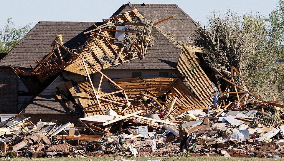 tornado damage