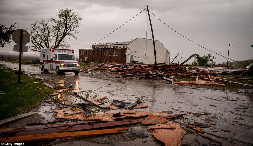 Thurman storm damage