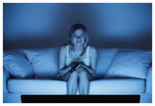 Watching TV