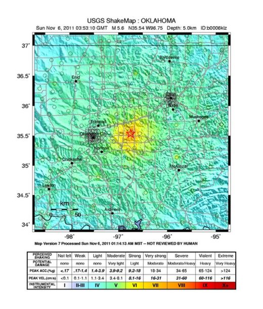 Oklahoma Quake