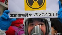 Click to enlarge Japanese protestor