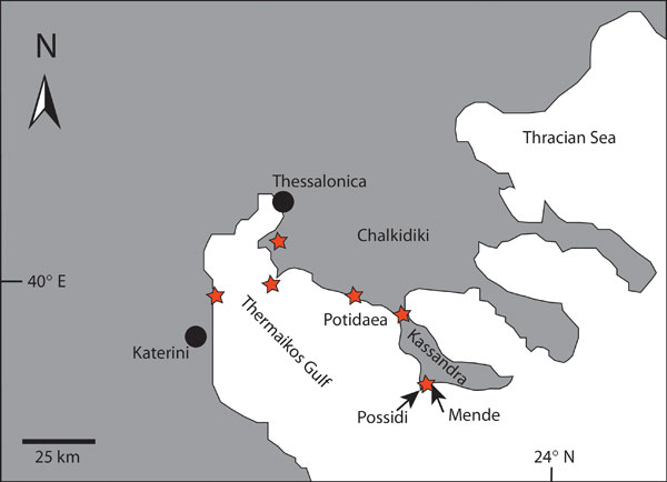 Click to enlarge Greece Map