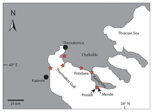 Click to enlarge Greece Map