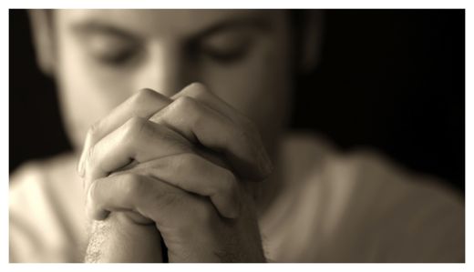 Click to enlarge Praying Man