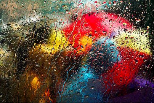 rain on window