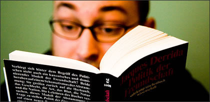 reading book