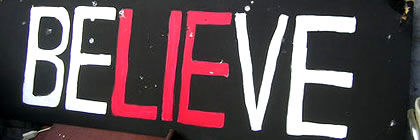Click to enlarge beliefs and lies