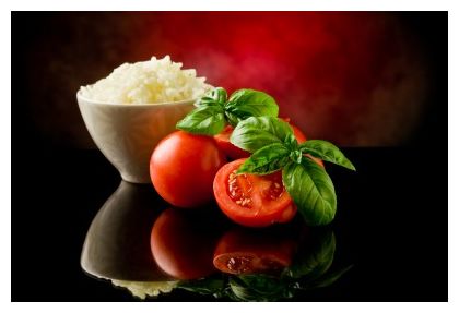 Rice,Potato and Tomato