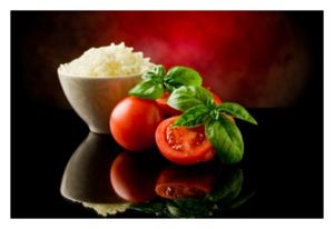 Rice,Potato and Tomato