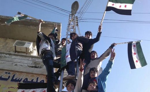 Syrians protest