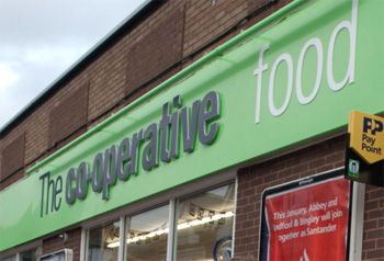 Click to enlarge Coop sign
