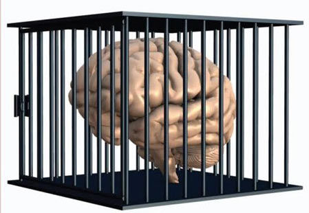 brain cage graphic