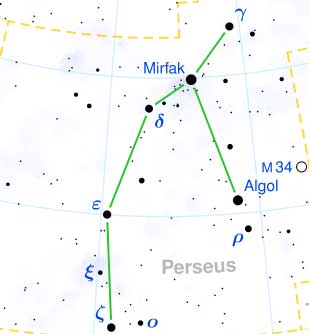 Perseus Constellation