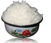 Click to enlarge rice in bowl