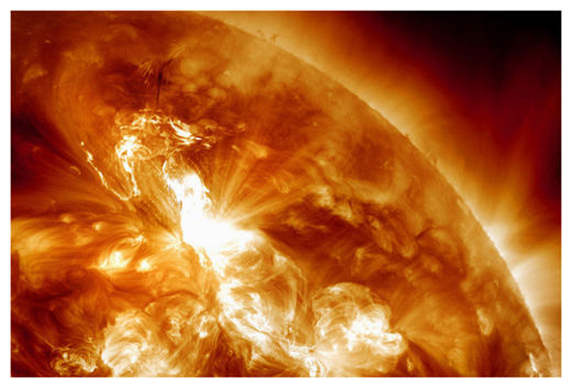 Click to enlarge Solar Storm