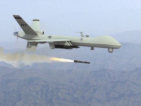 Drone strike