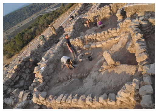 Click to enlarge Khirbet Qeiyafa