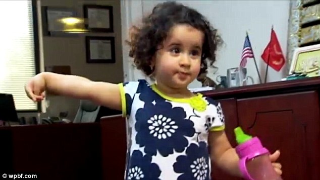 'Threat': Airline staff at Fort Lauderdale Airport in Flordia claimed 18-month-old Riyanna