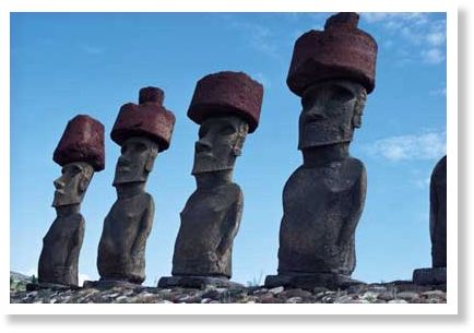 Click to enlarge easter island red hats