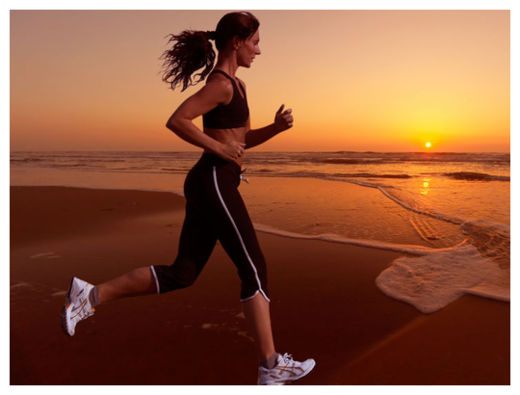 Woman Running