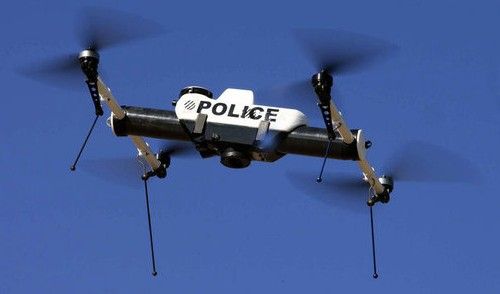 Click to enlarge police drone