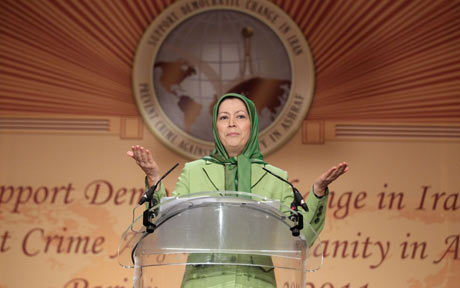 Click to enlarge Maryam Rajavi