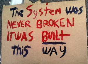 broken system
