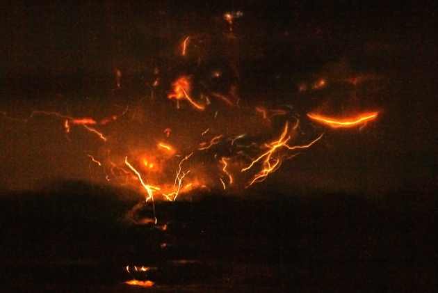 Volcanic Lightning