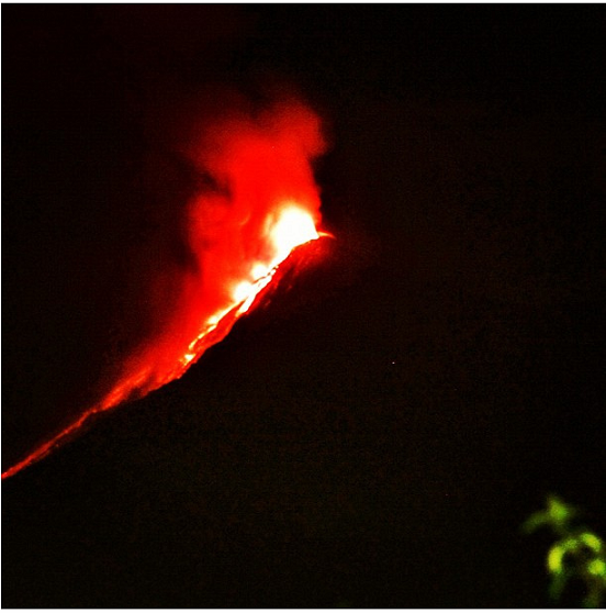 Click to enlarge Fuego Volcano