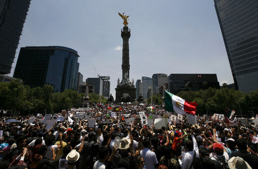 mexico demonstration