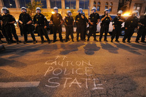 caution, police state