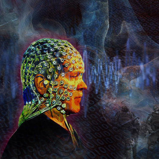 Thought control illustration