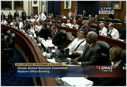 C-SPAN screenshot Congress